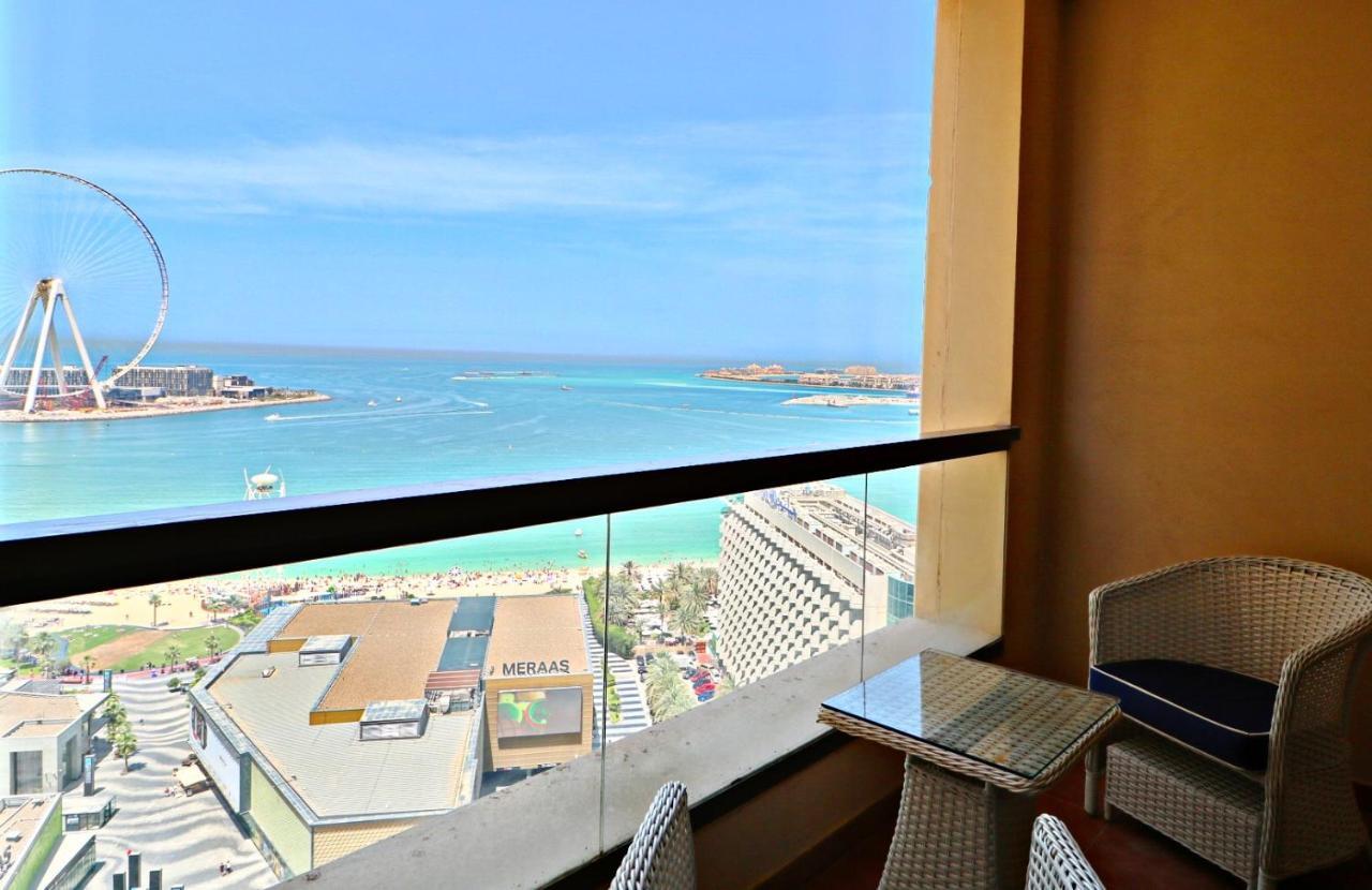 Full Seaview⎮High Floor⎮3 Minutes To The Beach Дубай Экстерьер фото
